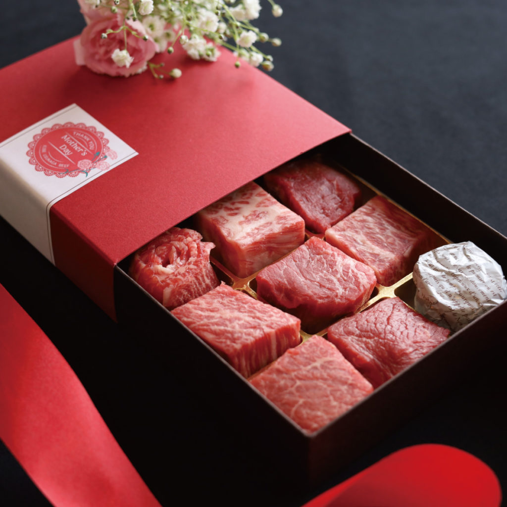 母の日ギフト肉チョコ（神戸うすながビーフ）